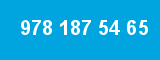 978 187 54 65 978 187 54 65